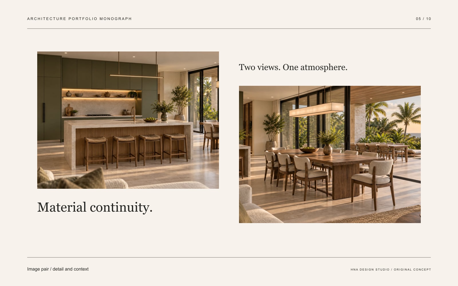 Original graphic study: Image pair / detail and context