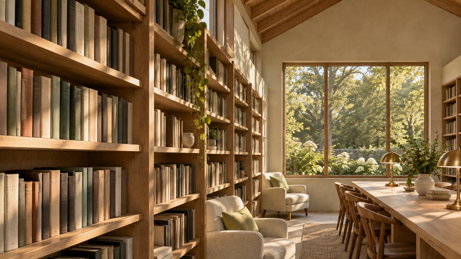 AI-assisted storyboard study: Upper shelf rhythm in side light